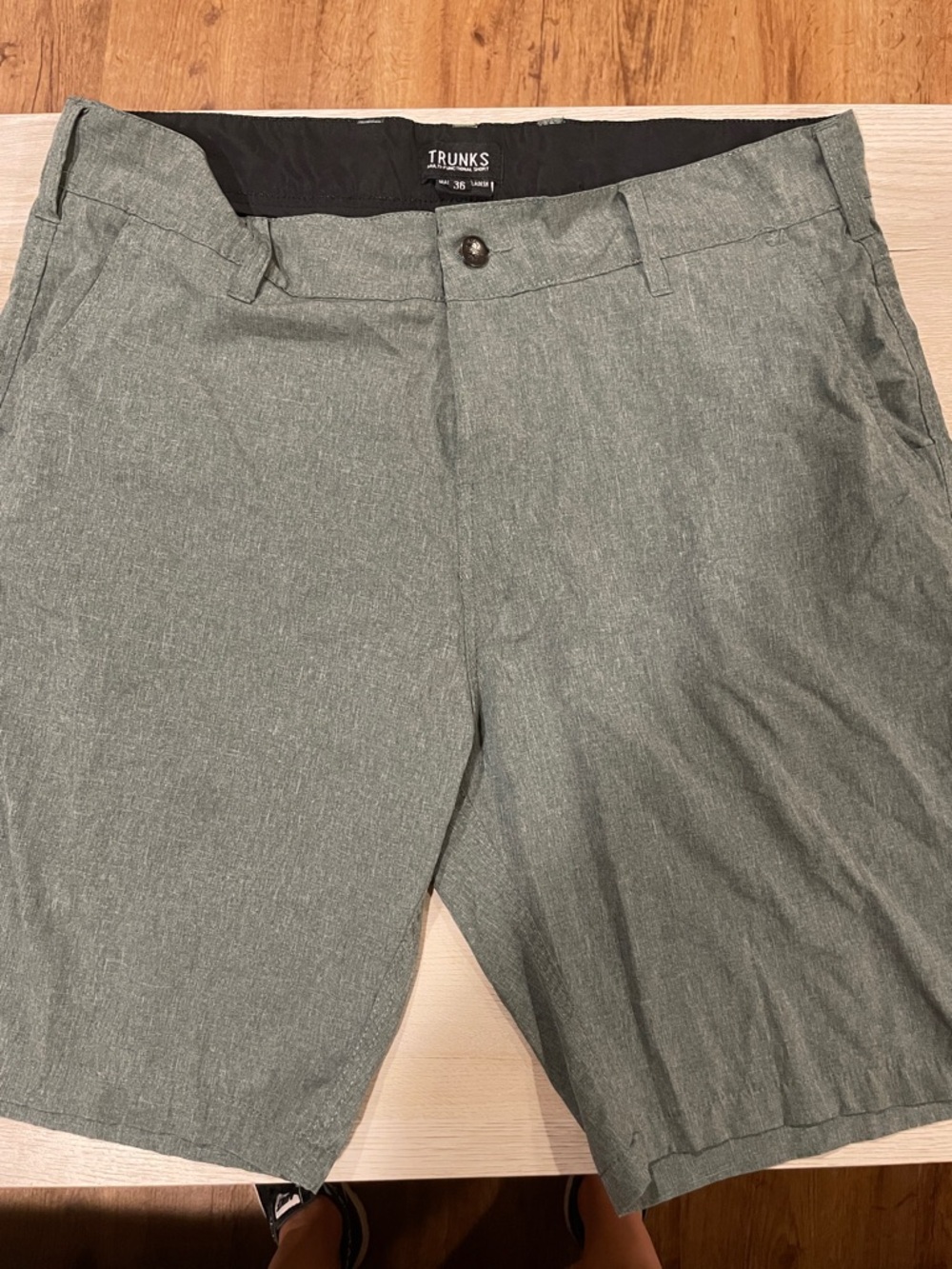 Men's Gray Casual Shorts